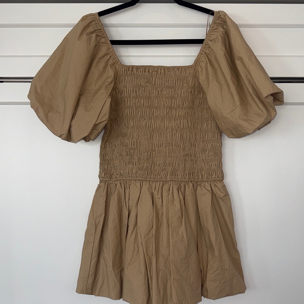 Endless Rose Mini Bubble Puff Sleeve Dress - Picture 6 of 6
